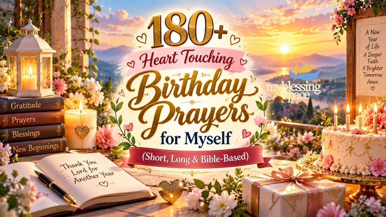 Heart Touching Birthday Prayers for MyselfHeart Touching Birthday Prayers for Myself