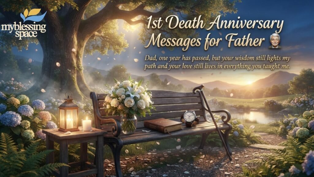 1st Death Anniversary Messages