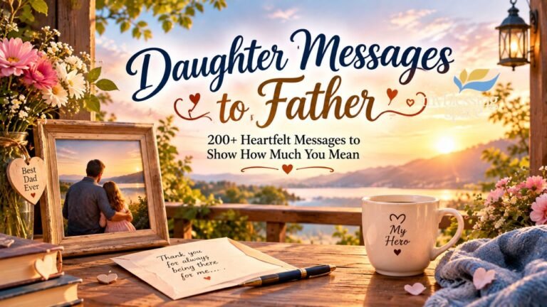 Daughter Messages to Father