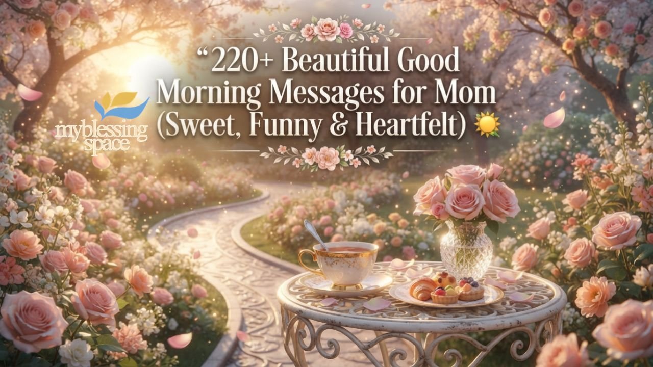 Good Morning Messages for Mom