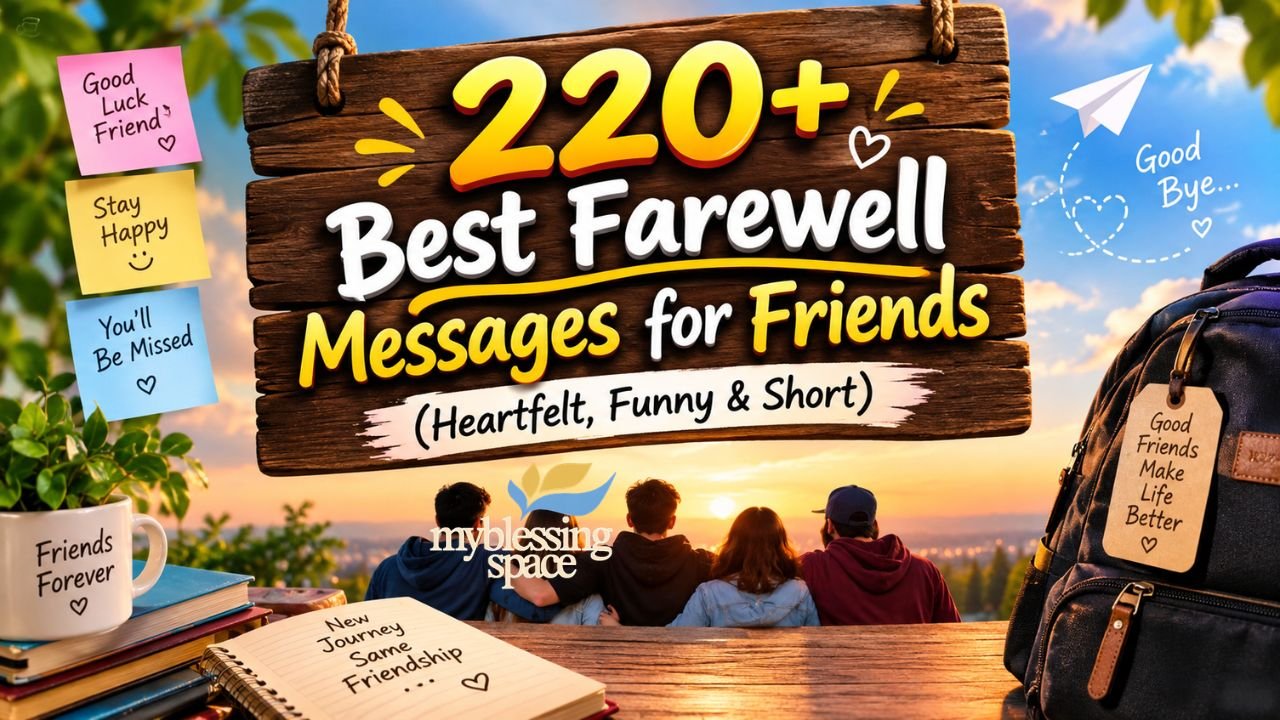 Farewell Messages for Friends