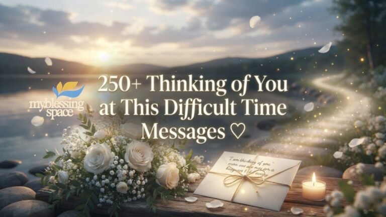 Thinking of You at This Difficult Time Messages