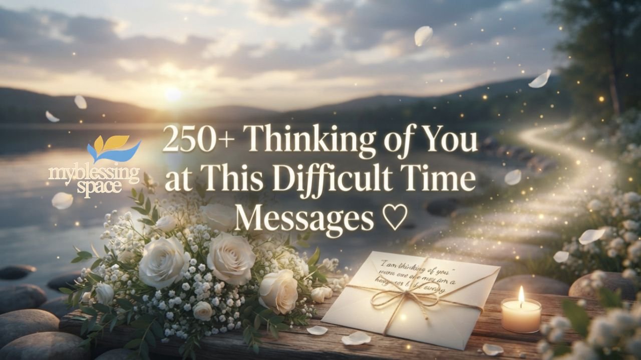 Thinking of You at This Difficult Time Messages