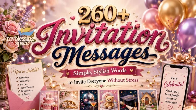 Invitation Messages