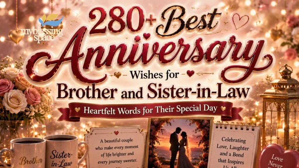 Anniversary Wishes for Brother and Sister-in-Law