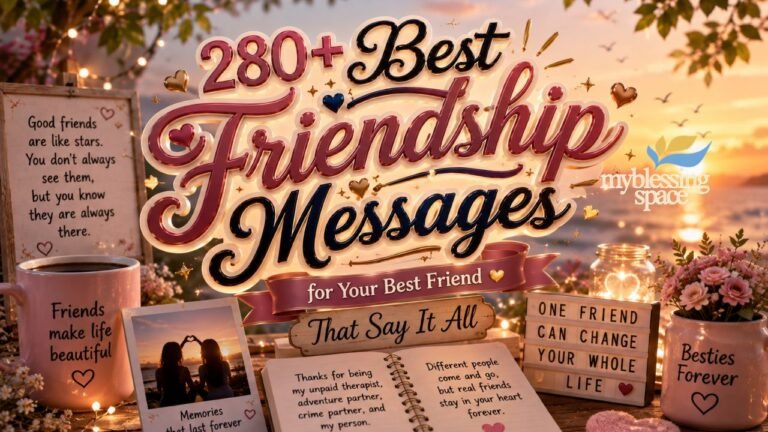 Friendship Messages for Your Best Friend