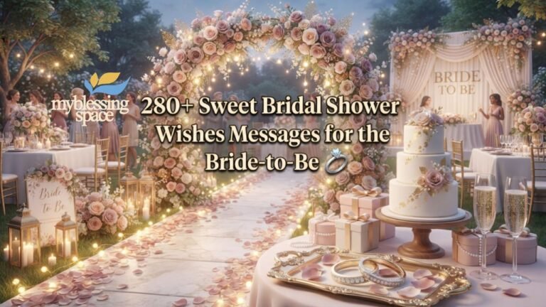 Bridal Shower Wishes Message
