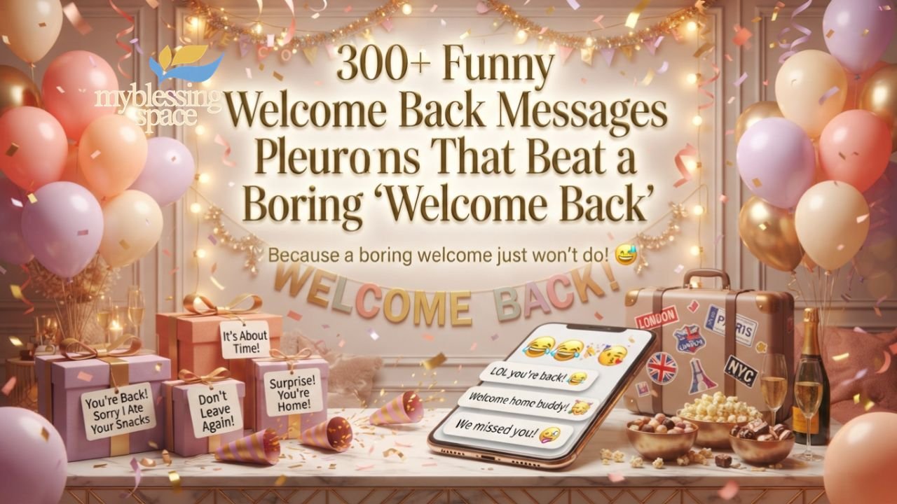 Funny Welcome Back Message