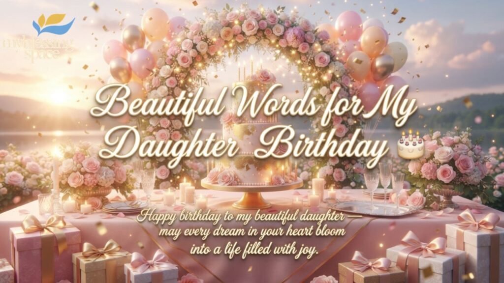 Beautiful Words for My Daughter