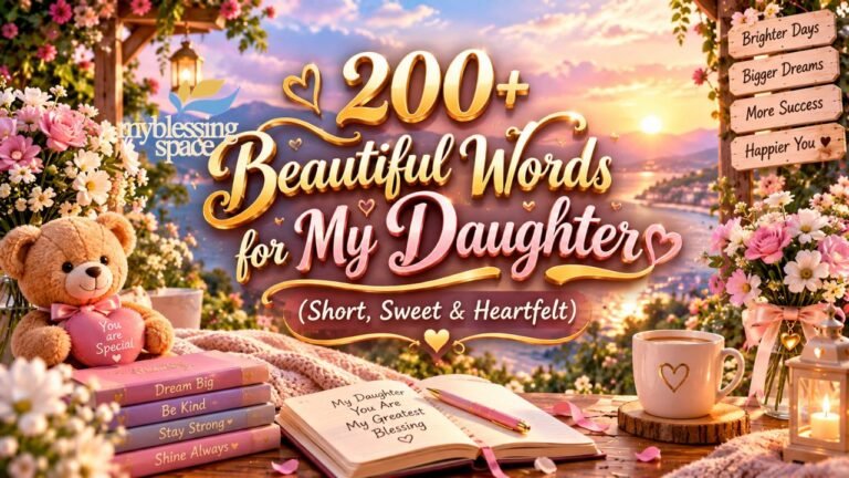 Beautiful Words for My Daughter