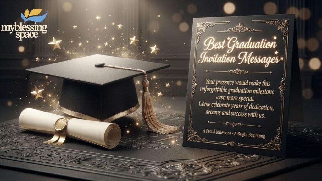 Graduation Invitation Messages