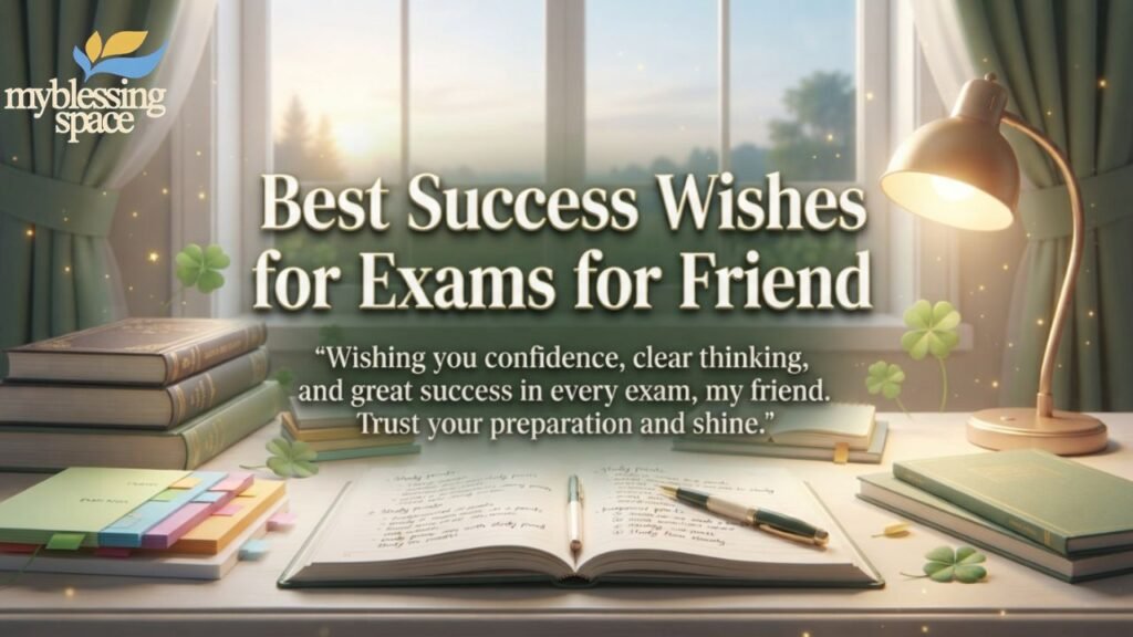 Success Wishes for Exams for Friend