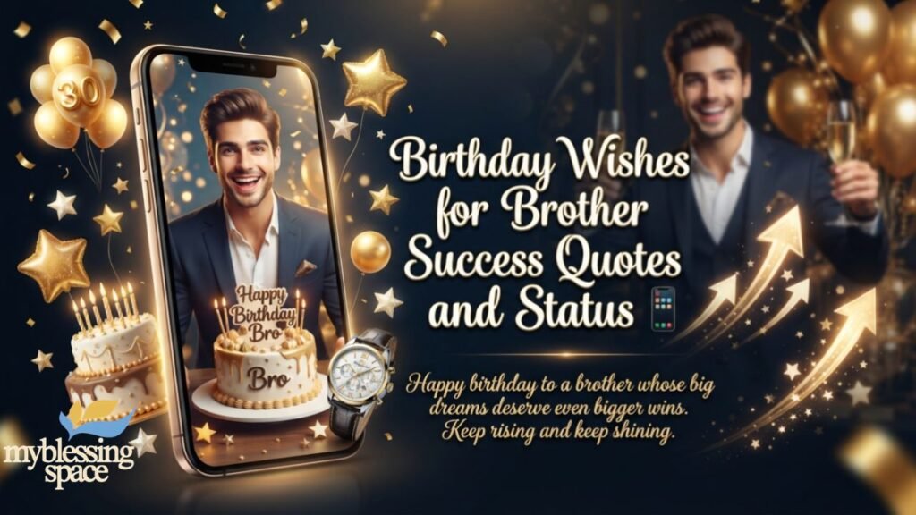 Birthday Wishes for Brother Success