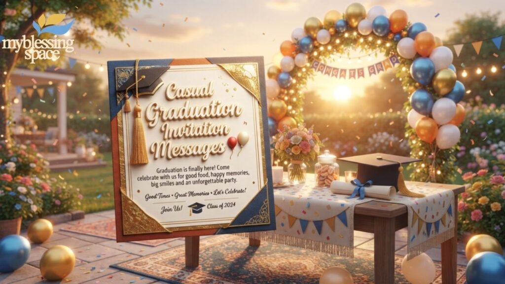 Graduation Invitation Messages
