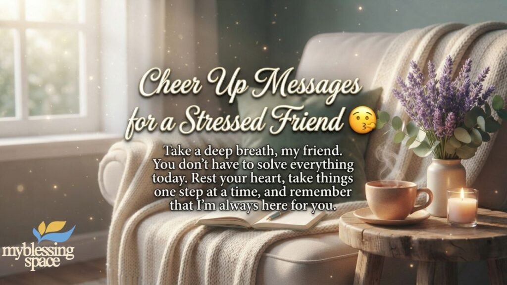 Cheer Up Messages for a Friend