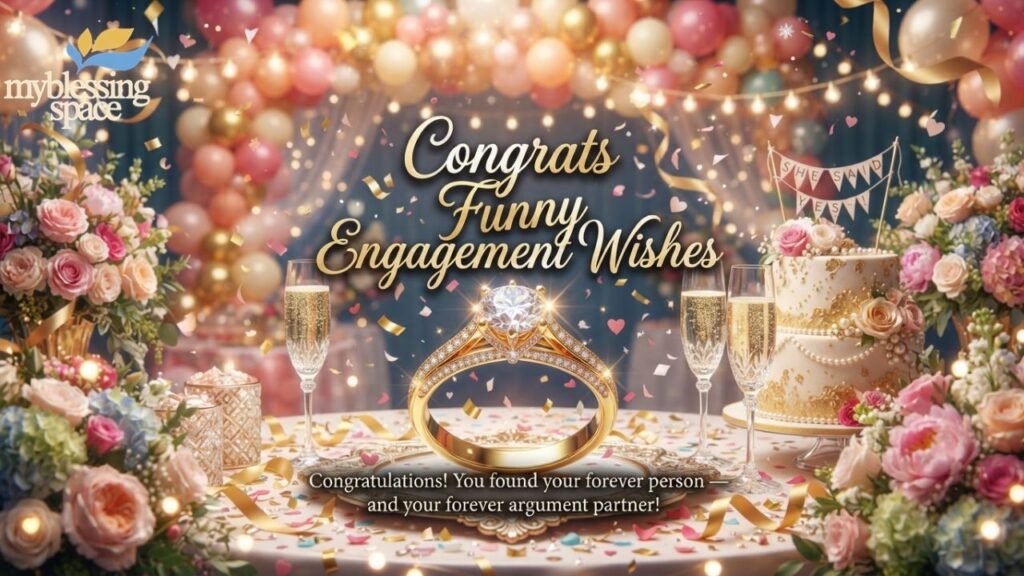 Funny Engagement Wishes