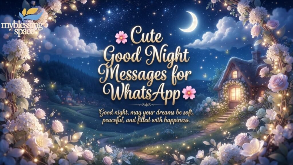 Good Night Messages for WhatsApp