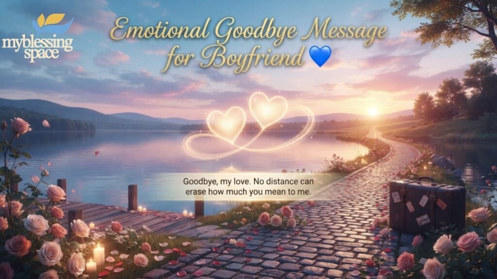Goodbye Messages to Someone You Love