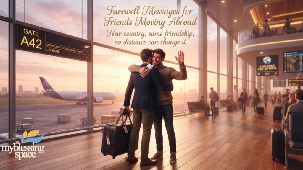 Farewell Messages for Friends