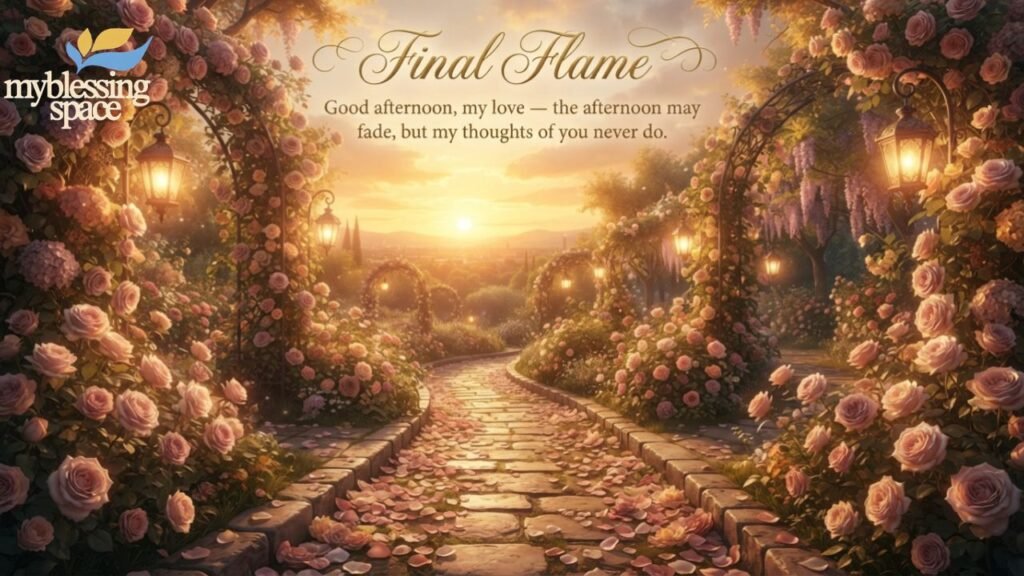 Romantic Good Afternoon Poems