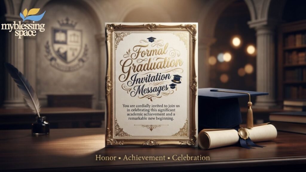 Graduation Invitation Messages