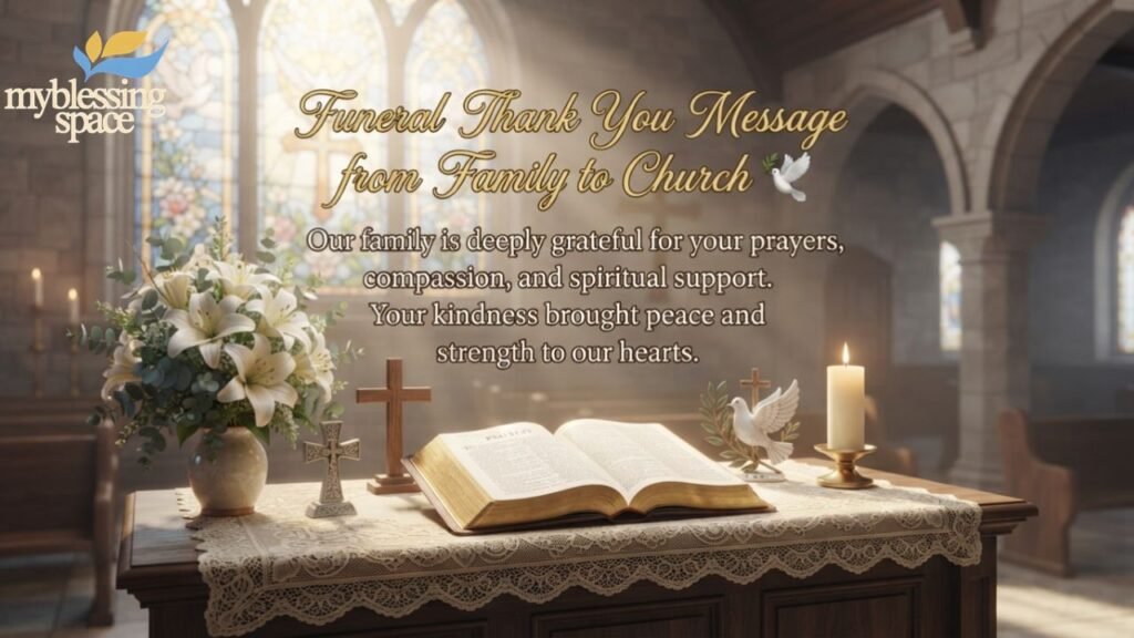 Funeral Thank You Message