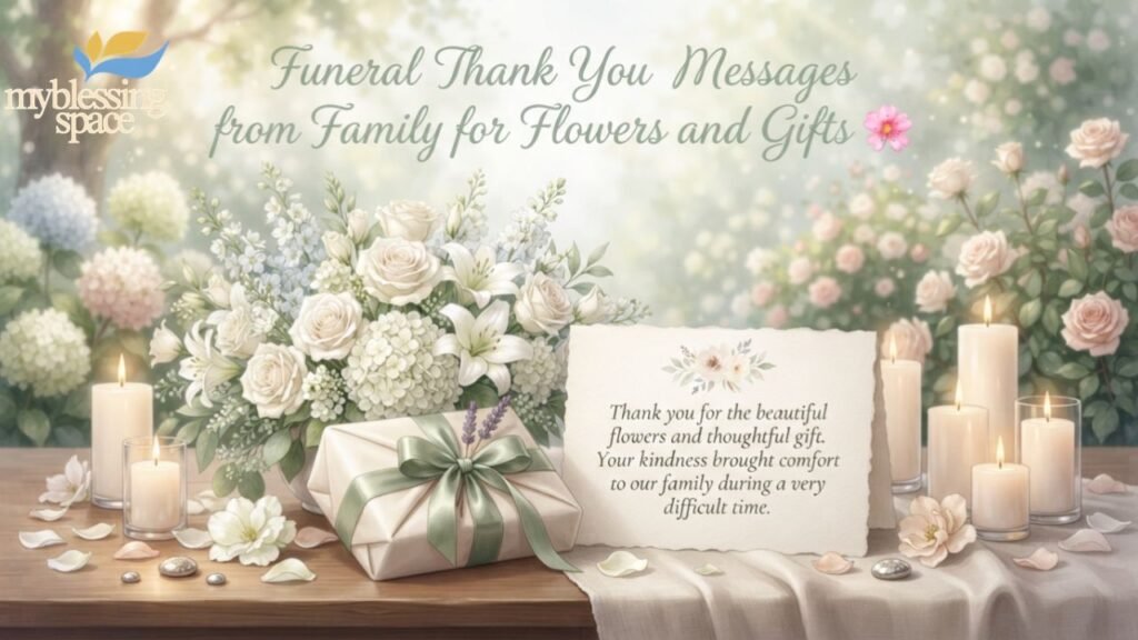 Funeral Thank You Message