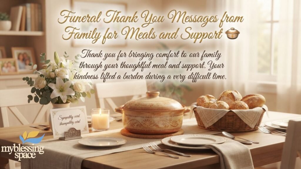Funeral Thank You Message