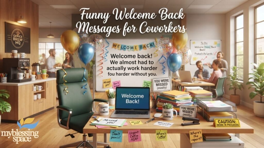 Funny Welcome Back Message