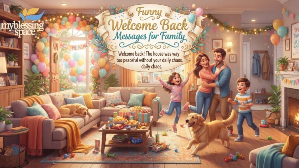 Funny Welcome Back Message