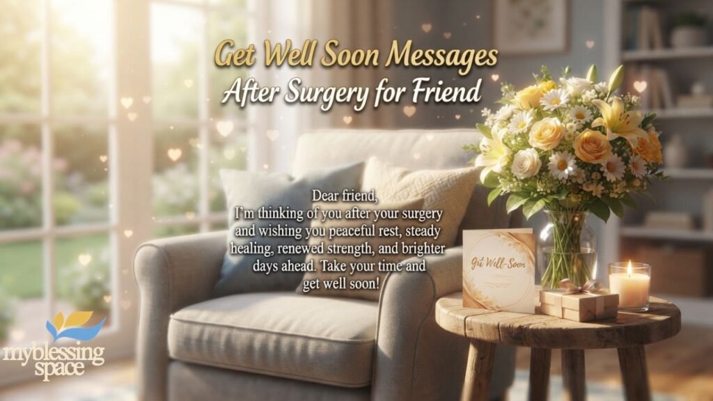 Get Well Soon Messages After Surgery