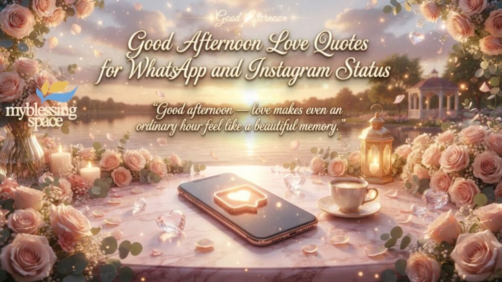 Good Afternoon Love Messages