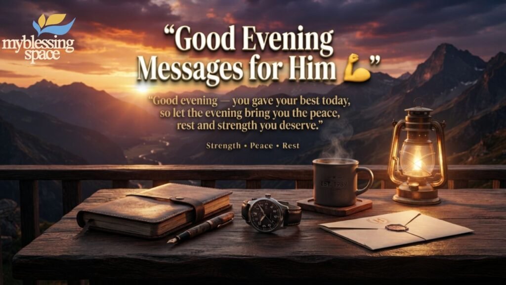 Unique Good Evening Messages