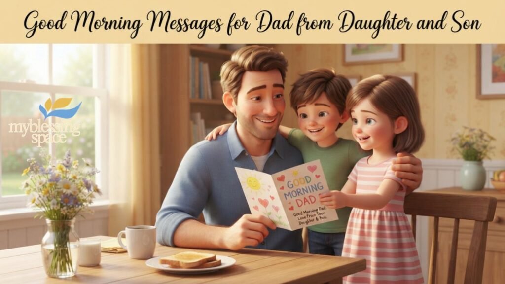 Good Morning Messages for Dad