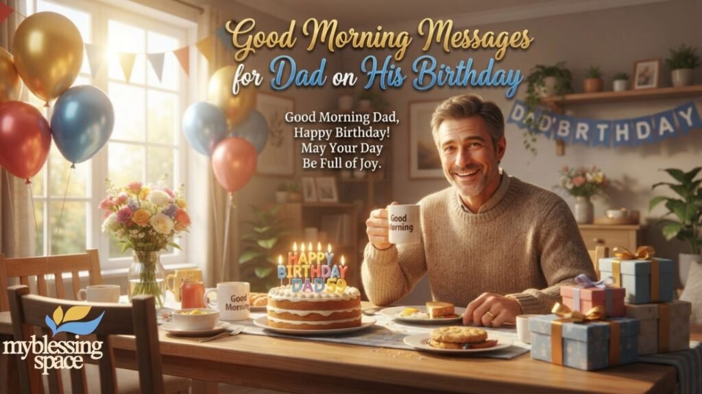 Good Morning Messages for Dad