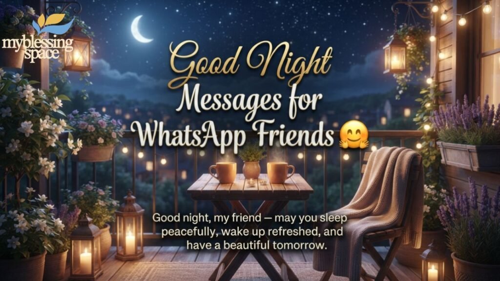 Good Night Messages for WhatsApp