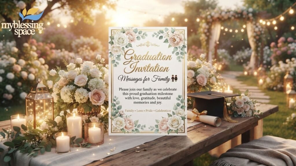 Graduation Invitation Messages