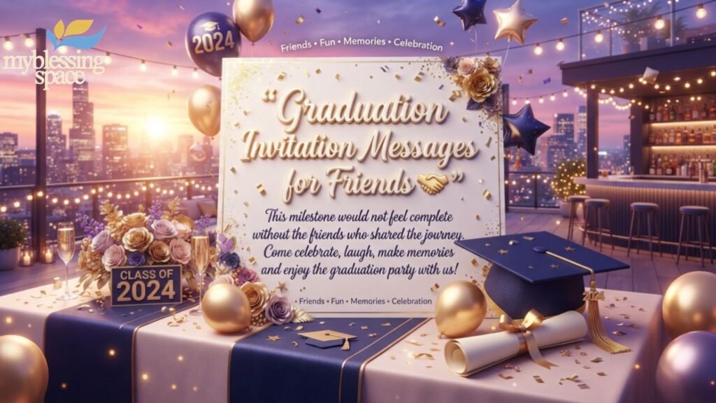 Graduation Invitation Messages