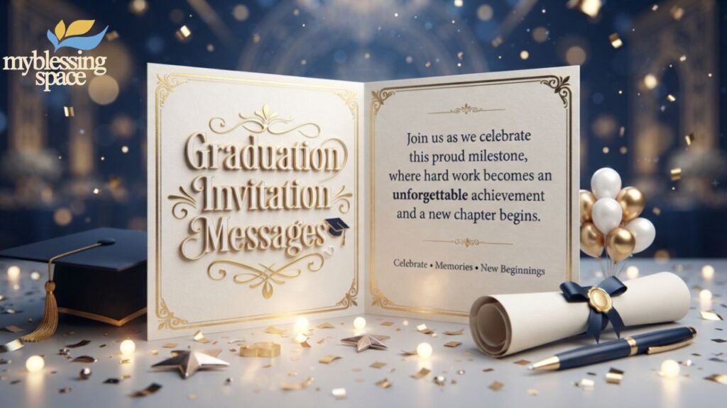 Graduation Invitation Messages