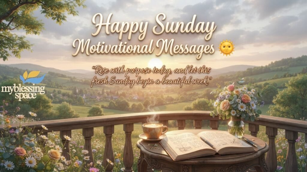 Sunday Motivational Message