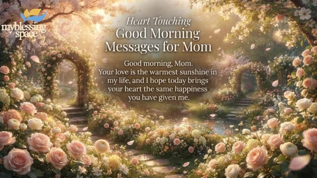 Good Morning Messages for Mom