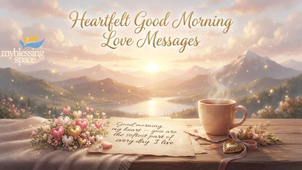Good Morning Love Messages