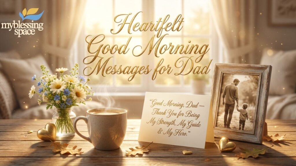 Good Morning Messages for Dad