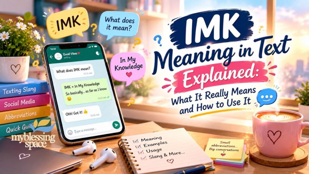 IMK Meaning in Text