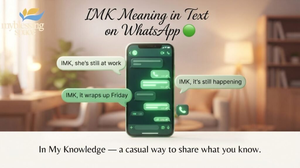 IMK Meaning in Text