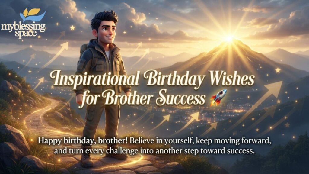 Birthday Wishes for Brother Success