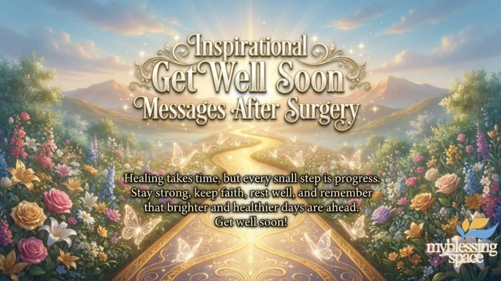 Get Well Soon Messages After Surgery