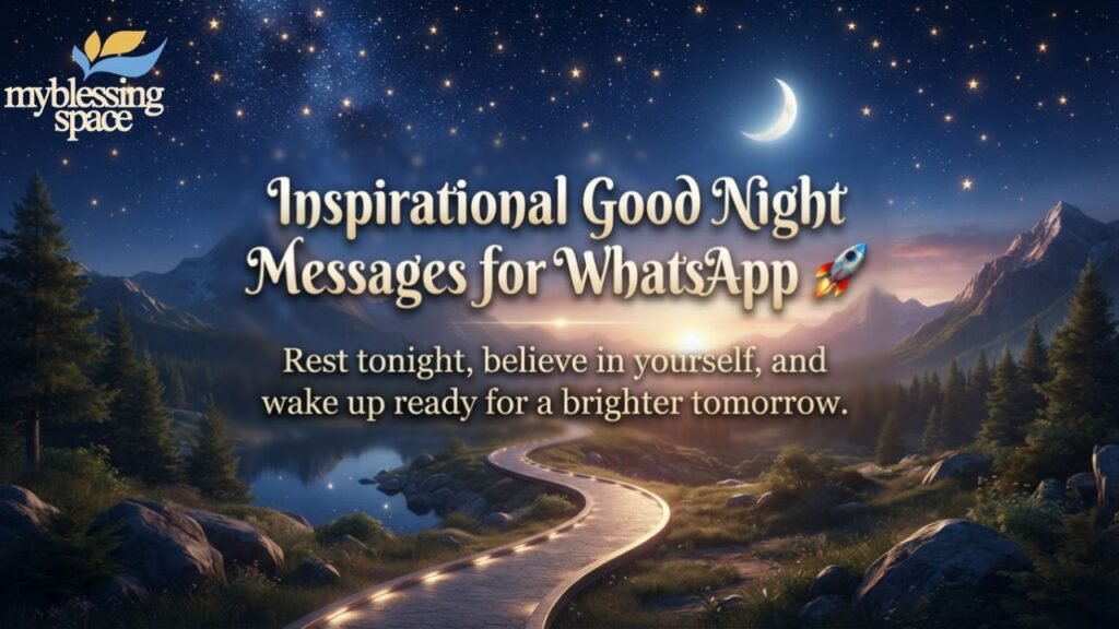 Good Night Messages for WhatsApp