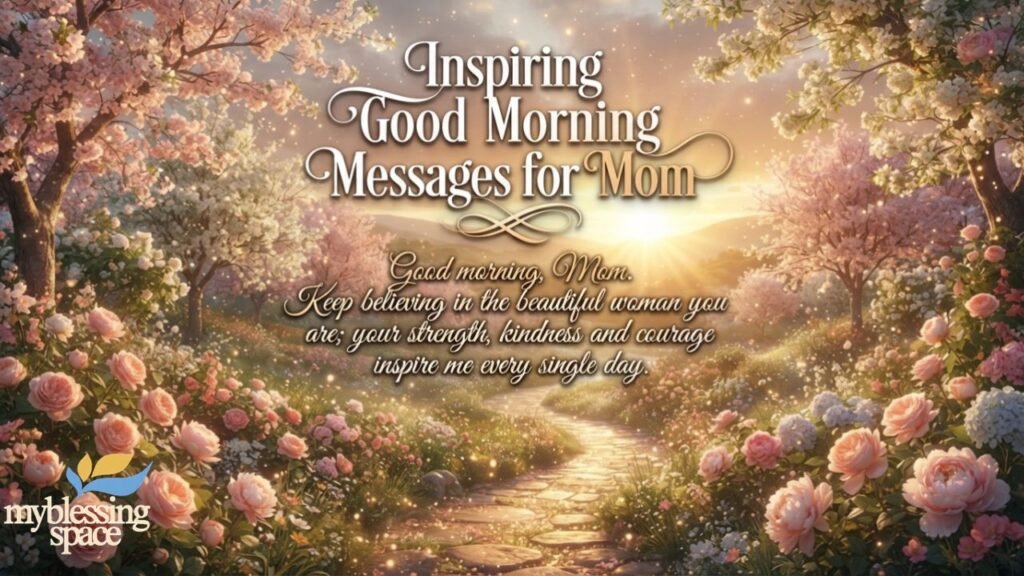 Good Morning Messages for Mom