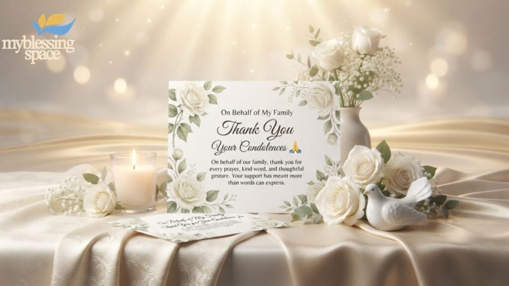 Funeral Thank You Message